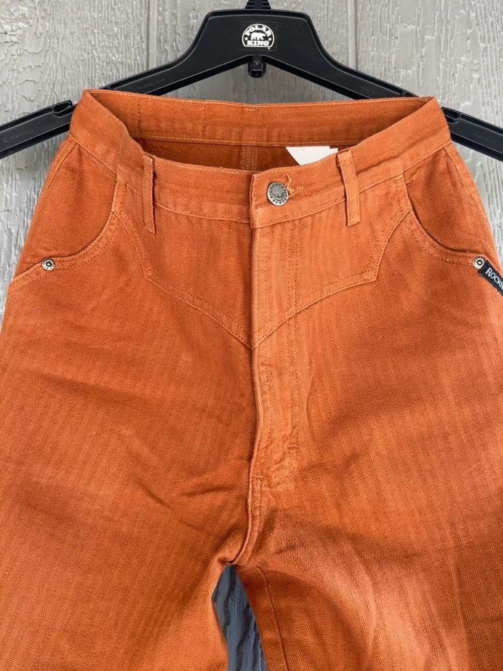 Women’s Vintage Rockies Rust Orange Cowgirl jeans